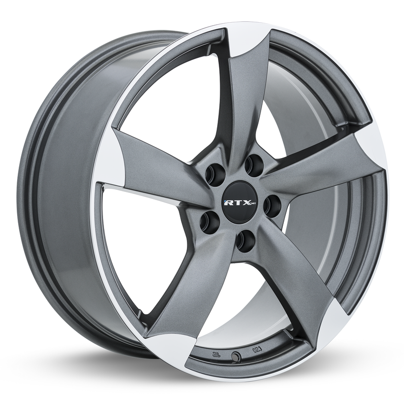 Load image into Gallery viewer, RTX® (OE) • 082479 • RS II • Satin Gunmetal Machined • 17x7.5 5x112 ET45 CB57.1
