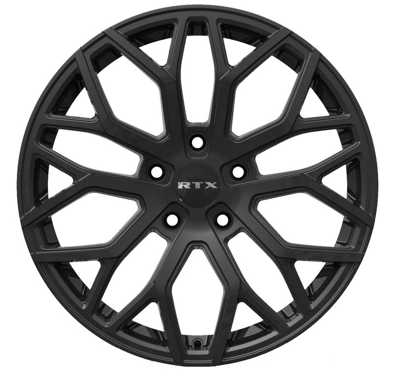 Load image into Gallery viewer, RTX® (RTX) • 083277 • D01 (5 Lugs) • Gloss Black • 19x8.5 5x114.3 ET45 CB67.1
