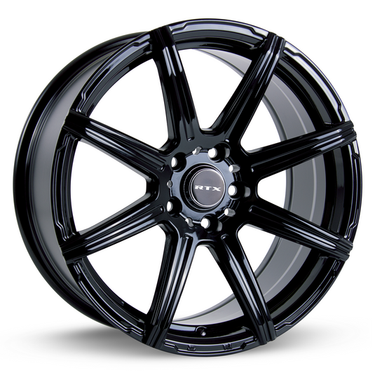 RTX® (RTX) • 081550 • Boussole • Noir brillant • 16x7 5x114.3 ET38 CB67.1