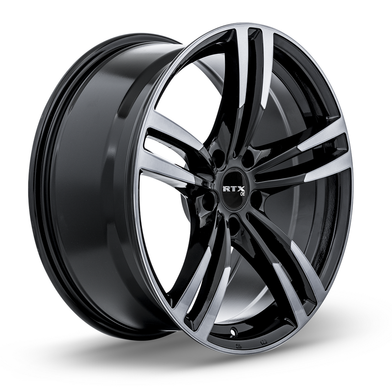Load image into Gallery viewer, RTX® (OE) • 082616 • Graz • Black Machined Grey • 19x8.5 5x120 ET35 CB72.6

