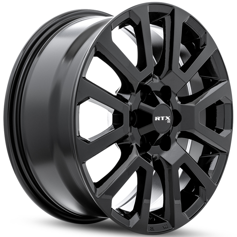 Load image into Gallery viewer, RTX® (OE) • 083261 • NI-01 • Gloss Black • 17x7.5 6x114.3 ET30 CB66.1
