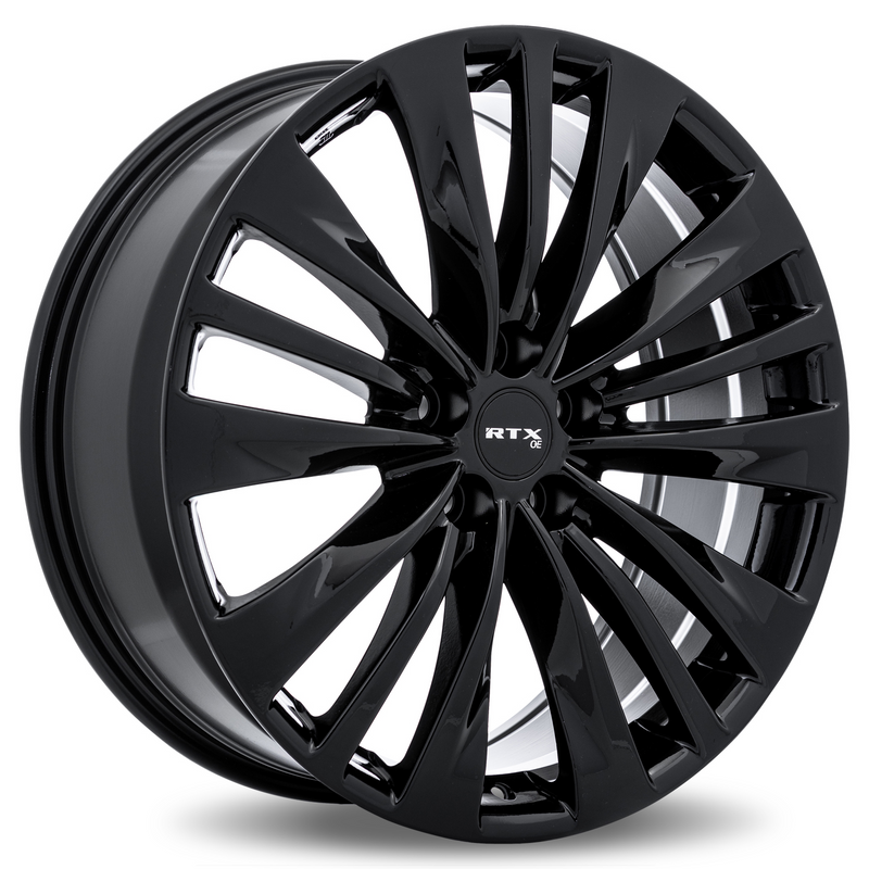 Load image into Gallery viewer, RTX® (OE) • 083083 • TY-02 • Gloss Black • 20x8 5x114.3 ET35 CB60.1
