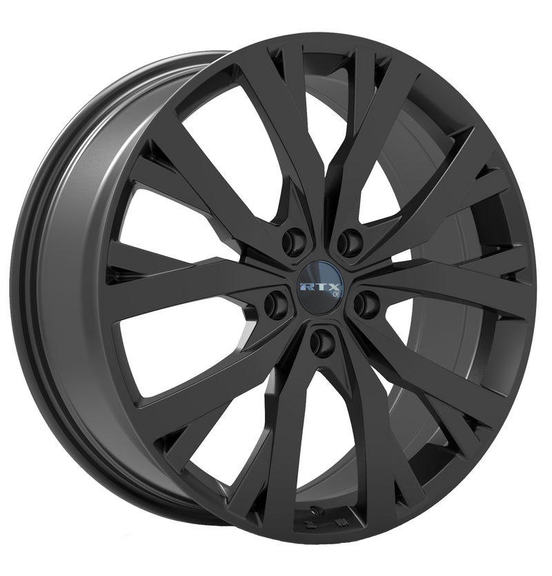 Chargez l&#39;image dans la visionneuse de la galerie, RTX® (OE) • 083402 • VW02 • Gloss Black • 20x8 5x112 ET35 CB57.1
