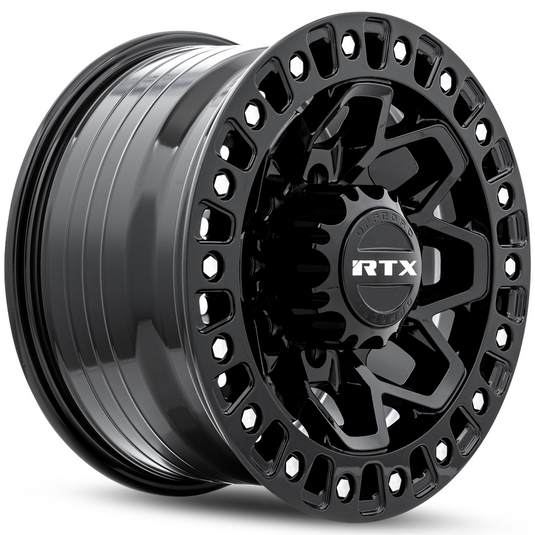 RTX® (Offroad) • 083189 • Zion • Rivets fraisés noir brillant • 17x9 8x165,1 ET20 CB125