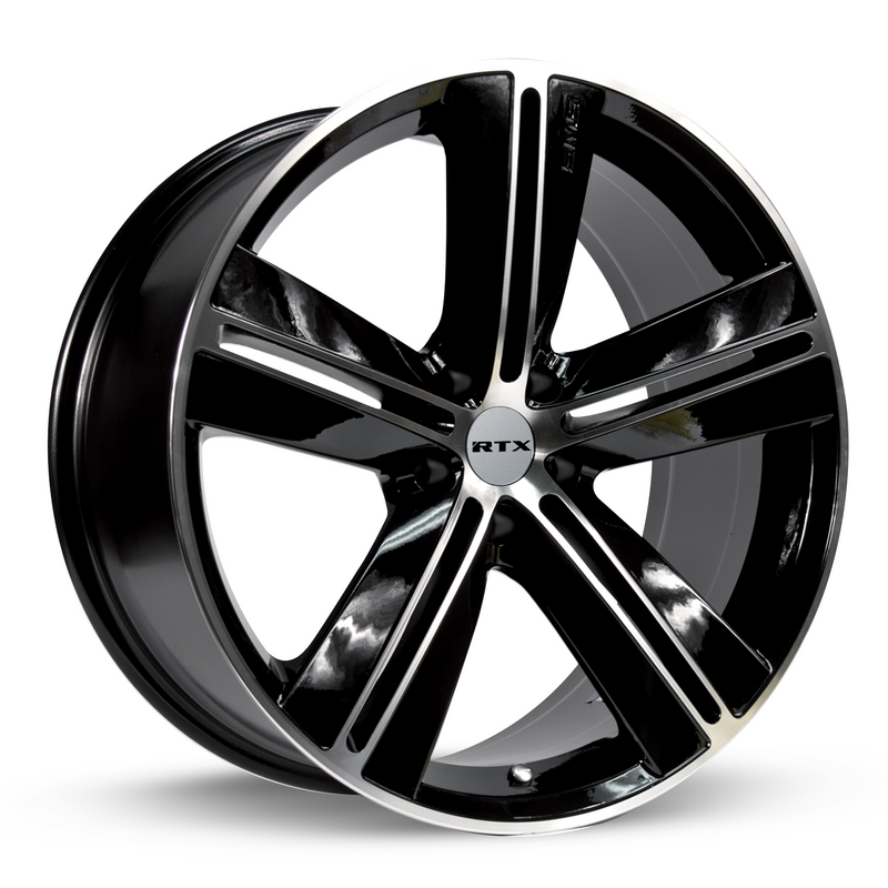 Chargez l'image dans la visionneuse de la galerie, RTX® (RTX) • 081084 • SMS • Noir usiné • 17x7,5 5x114,3 ET40 CB73.1
