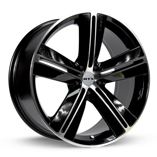 RTX® (RTX) • 081085 • SMS • Noir usiné • 17x7,5 5x115 ET20 CB71.5