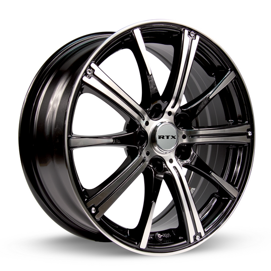 RTX® (RTX) • 081005 • Spark • Noir usiné • 15x6 4x100 ET45 CB73.1