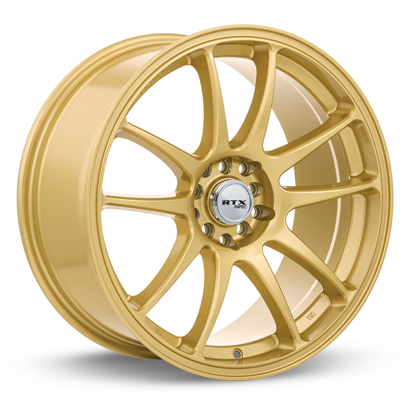 Load image into Gallery viewer, RTX® (R-Spec) • 081280 • Stag • Gold • 18x8.5 5x100/114.3 ET35 CB73.1

