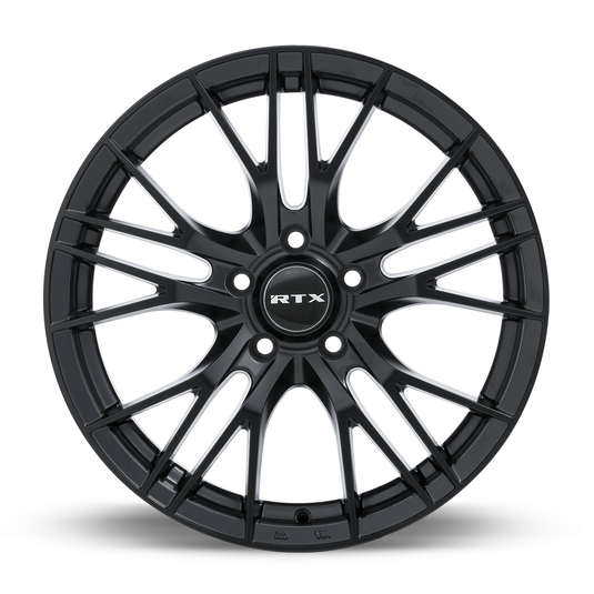 RTX® (RTX) • 082303 • Vertex • Satin Black • 17x7.5 5x108 ET38 CB63.4