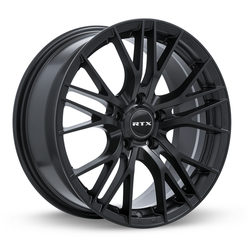 Chargez l'image dans la visionneuse de la galerie, RTX® (RTX) • 082299 • Vertex • Noir satiné • 16x7 5x105 ET38 CB56.6
