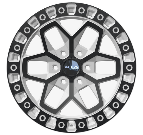 RTX® (Offroad) • 083286 • Zion • Blanc brillant avec rayons noirs • 17x9 5x127 ET-15 CB71.5