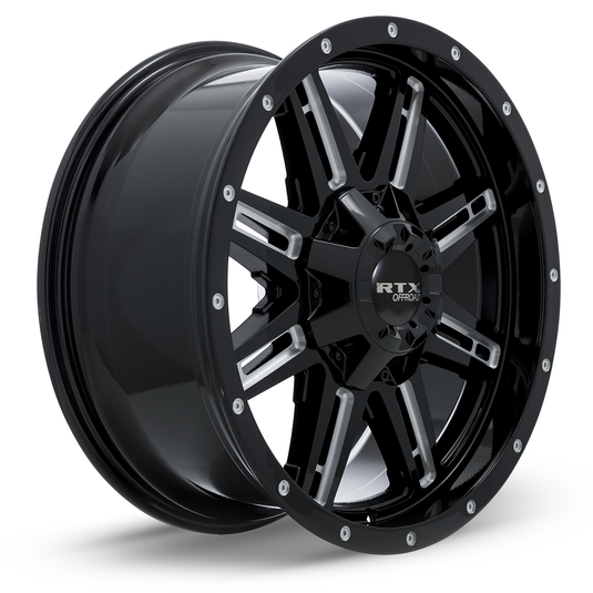 RTX® (Offroad) • 082091 • Ravine • Black Milled • 20x9 6x135/139.7 ET10 CB87.1