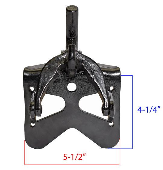 Chargez l&#39;image dans la visionneuse de la galerie, Reese 21501 - Weight Distribution Replacement Snap-up Bracket with Set Screw and Safety Pin - RACKTRENDZ
