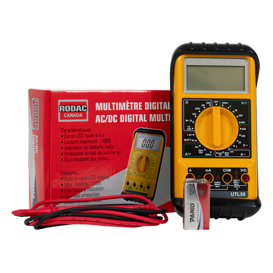 Rodac RDUTL50 - Digital Multimeter