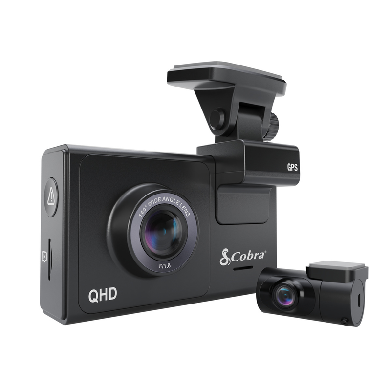 Load image into Gallery viewer, Cobra SC200D - Dual-View Smart Dash Cam with Rear-View Accessory Camera - RACKTRENDZ
