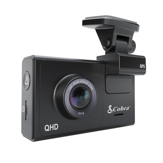 Cobra SC200D - Dual-View Smart Dash Cam with Rear-View Accessory Camera