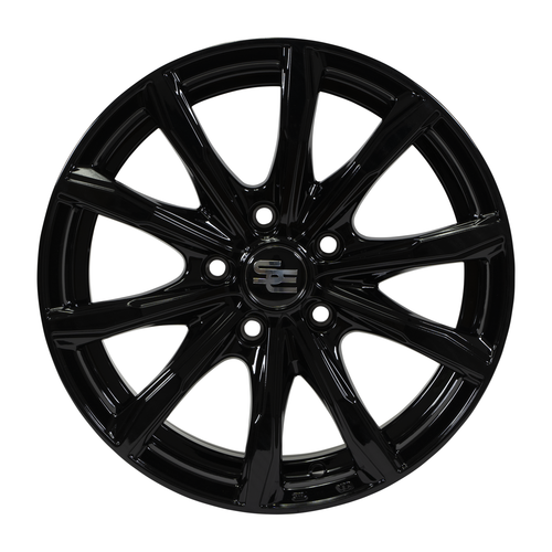 SE® • 082744 • SE20 • Noir brillant • 18x8 5x114.3 ET42 CB64.1