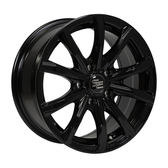 SE® • 082744 • SE20 • Gloss Black • 18x8 5x114.3 ET42 CB64.1 - RACKTRENDZ