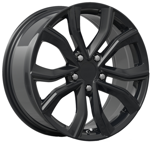 SE® • 082970 • SE21 • Noir brillant • 17x7.5 5x114.3 ET42 CB64.1