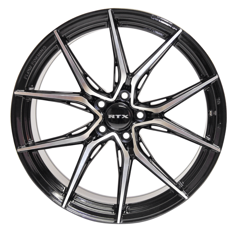 Load image into Gallery viewer, RTX® (RTX) • 082820 • Slick • Black Machined • 20x9 5x114.3 ET38 CB73.1
