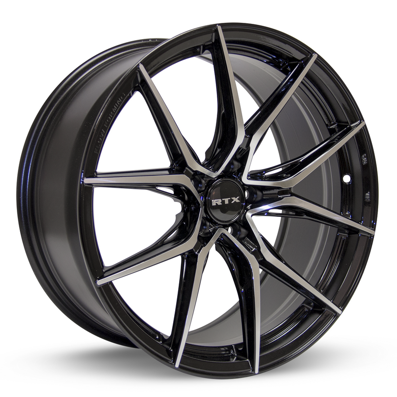 Load image into Gallery viewer, RTX® (RTX) • 082820 • Slick • Black Machined • 20x9 5x114.3 ET38 CB73.1
