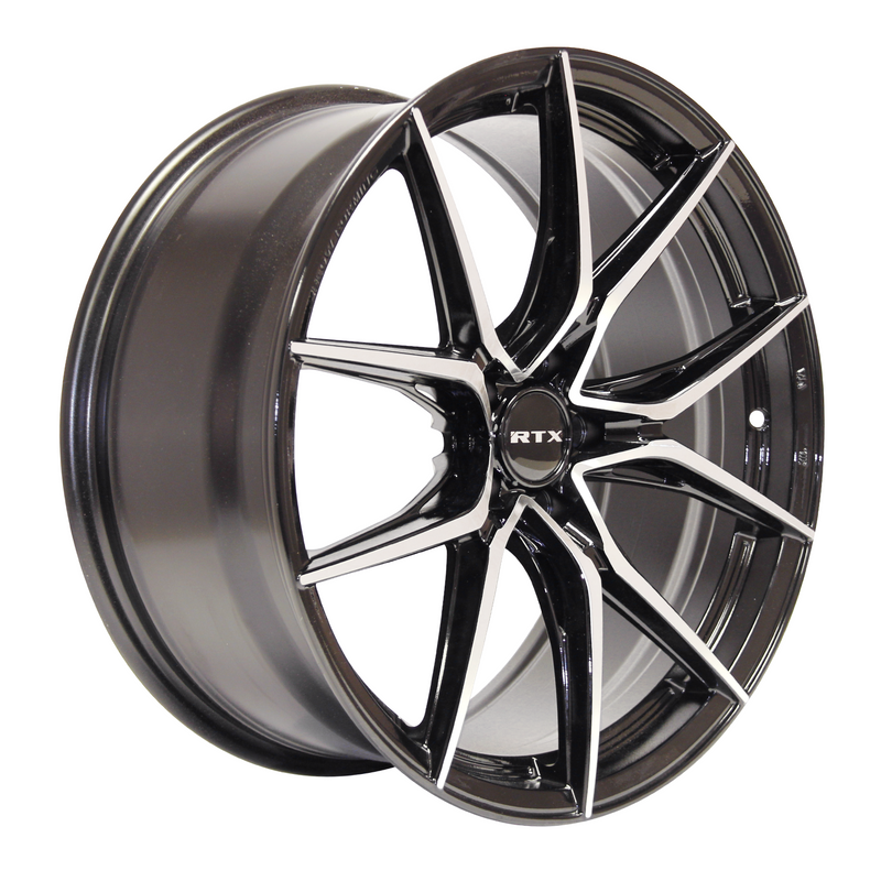 Load image into Gallery viewer, RTX® (RTX) • 082819 • Slick • Black Machined • 19x8.5 5x114.3 ET42 CB73.1
