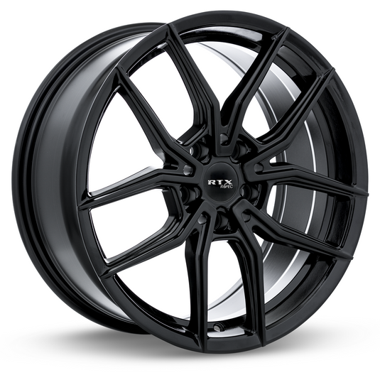 RTX® (R-Spec) • 082723 • SW05 • Noir brillant • 18x8 5x114.3 ET42 CB73.1