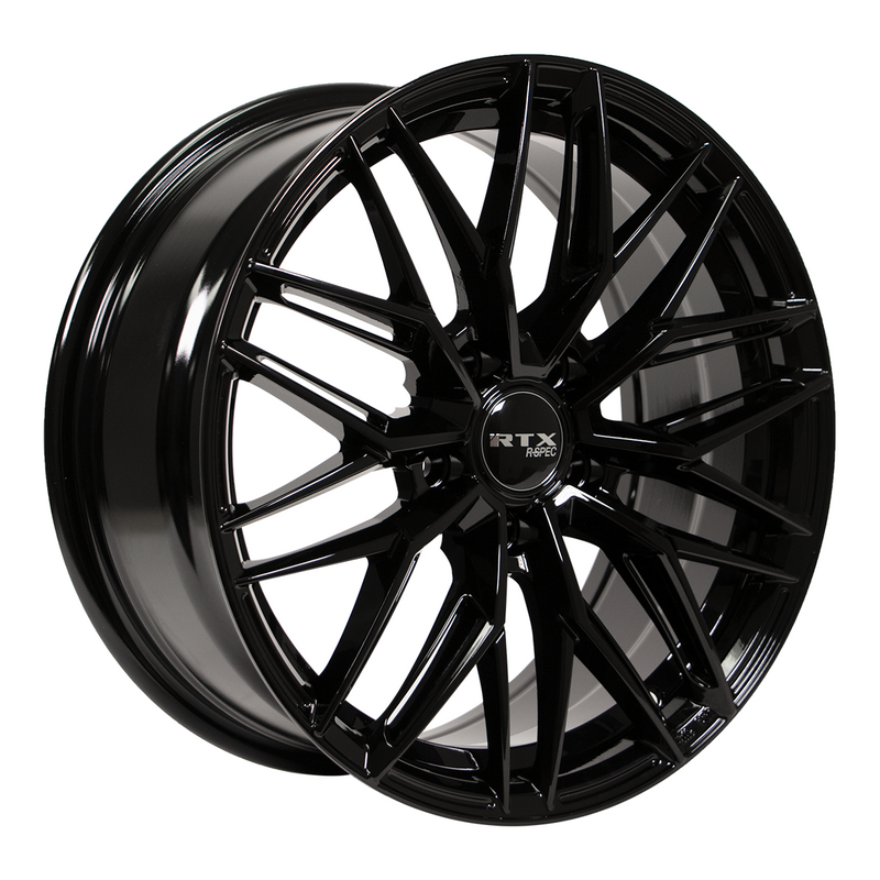 Chargez l&#39;image dans la visionneuse de la galerie, RTX® (R-Spec) • 082846 • SW20 • Noir brillant • 18x8,5 5x114,3 ET45 CB73.1
