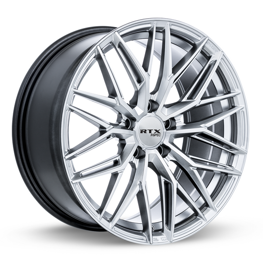 RTX® (R-Spec) • 082716 • SW20 • Argent avec face usinée • 18x8,5 5x114,3 ET45 CB73.1