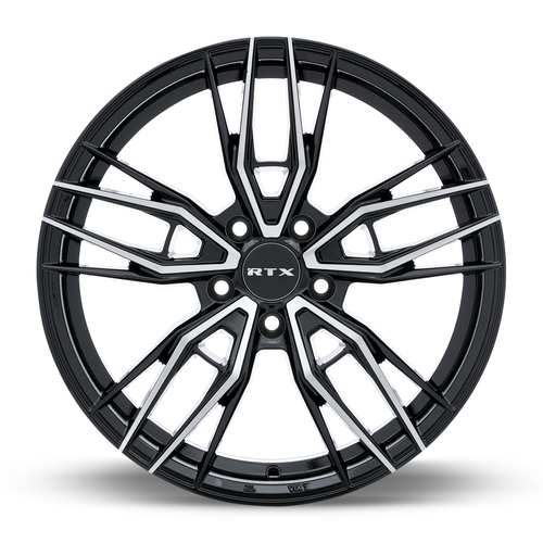 RTX® (RTX) • 083047 • Scepter • Gloss Black Machined • 17x7.5 5x114.3 ET40 CB73.1