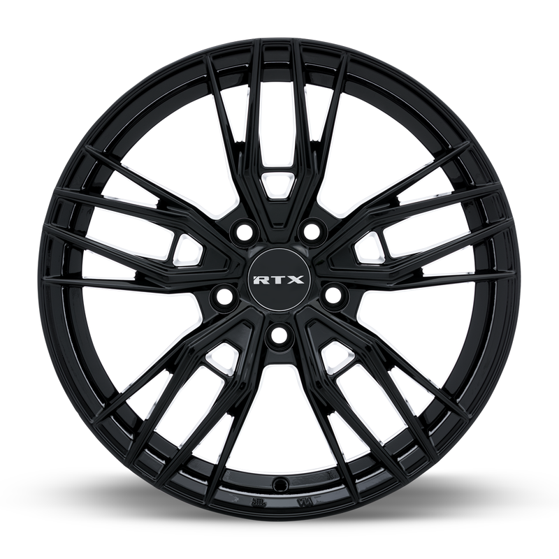 Load image into Gallery viewer, RTX® (RTX) • 083045 • Scepter • Gloss Black • 17x7.5 5x114.3 ET40 CB73.1
