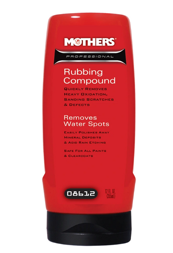 Mothers 08612 - Professional Rubbing Compound 12 oz (1 Unit) - RACKTRENDZ