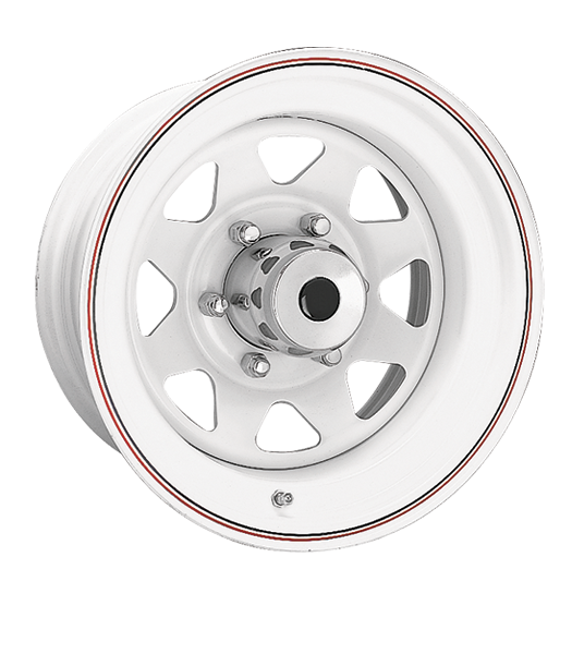 Ceco® (Série 70) • CD705060 • 8 rayons • Blanc • 15x10 6x139.7 ET-38 CB108.7