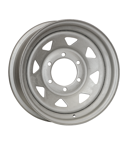 Ceco CD812412 - Series 81 Dacromet Eight Spoke Rim 12