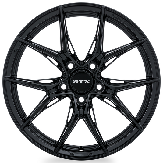 RTX® (RTX) • 082841 • Slick • Gloss Black • 17x7.5 5x114.3 ET42 CB73.1