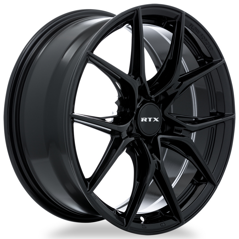 Load image into Gallery viewer, RTX® (RTX) • 082919 • Slick • Gloss Black • 16x7 5x114.3 ET40 CB73.1
