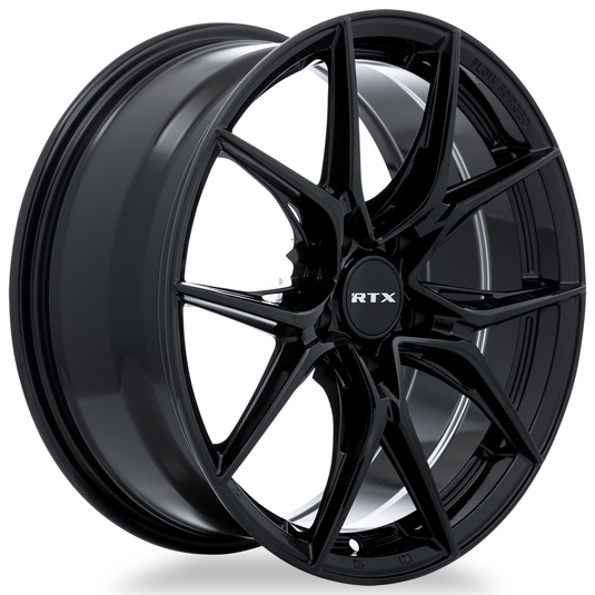 RTX® (RTX) • 082919 • Slick • Gloss Black • 16x7 5x114.3 ET40 CB73.1