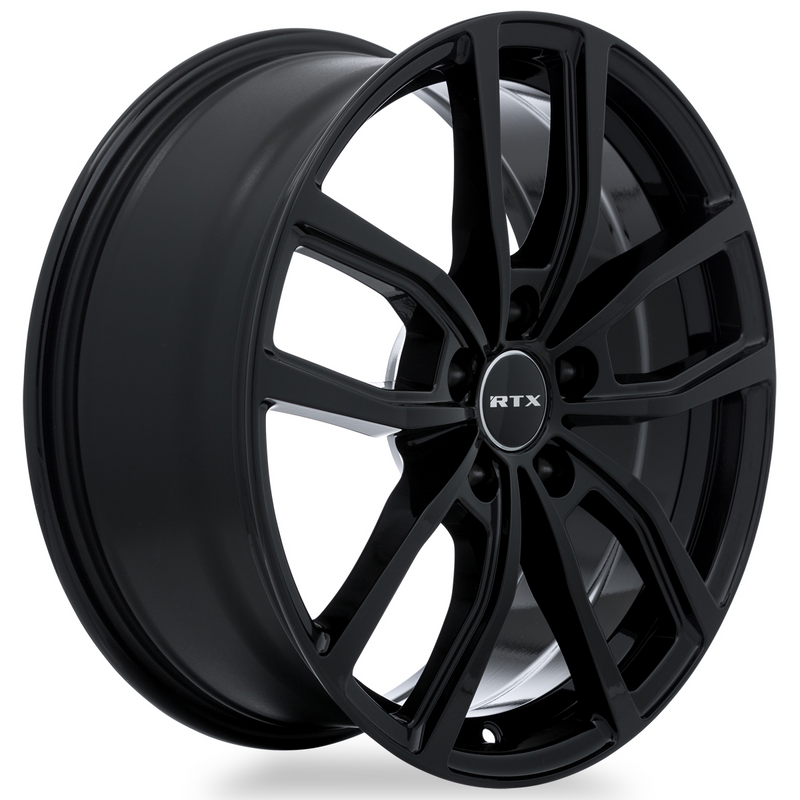 Load image into Gallery viewer, RTX® (RTX) • 163705 • Solstice • Gloss Black • 17x7 5x114.3 ET42 CB64.1
