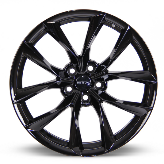 RTX® (OE) • 082735 • Spider • Gloss Black • 19x8.5 5x114.3 ET35 CB64.1