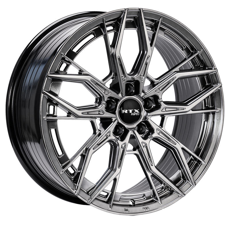 Chargez l&#39;image dans la visionneuse de la galerie, RTX® (R-Spec) • 083480 • Spur • Hyper Black • 18x8 5x114.3 ET40 CB73.1
