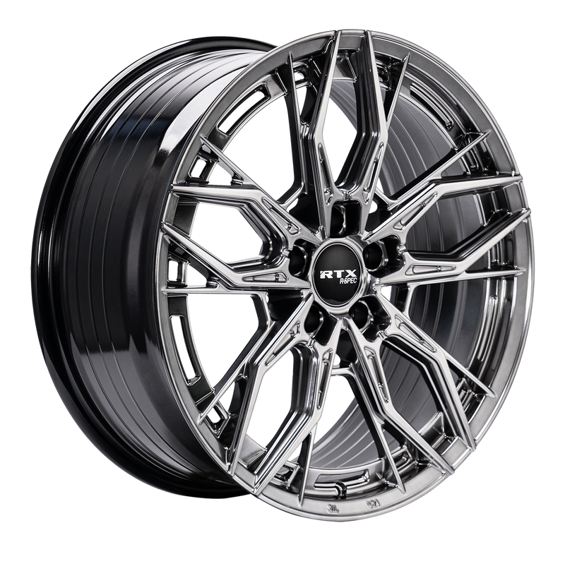 Chargez l'image dans la visionneuse de la galerie, RTX® (R-Spec) • 083479 • Spur • Hyper Black • 17x7.5 5x114.3 ET40 CB73.1

