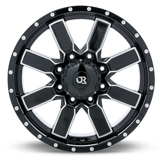 RTX® (Offroad) • 082101 • Steppe • Black Machined • 18x9 6x139.7 ET10 CB78.1