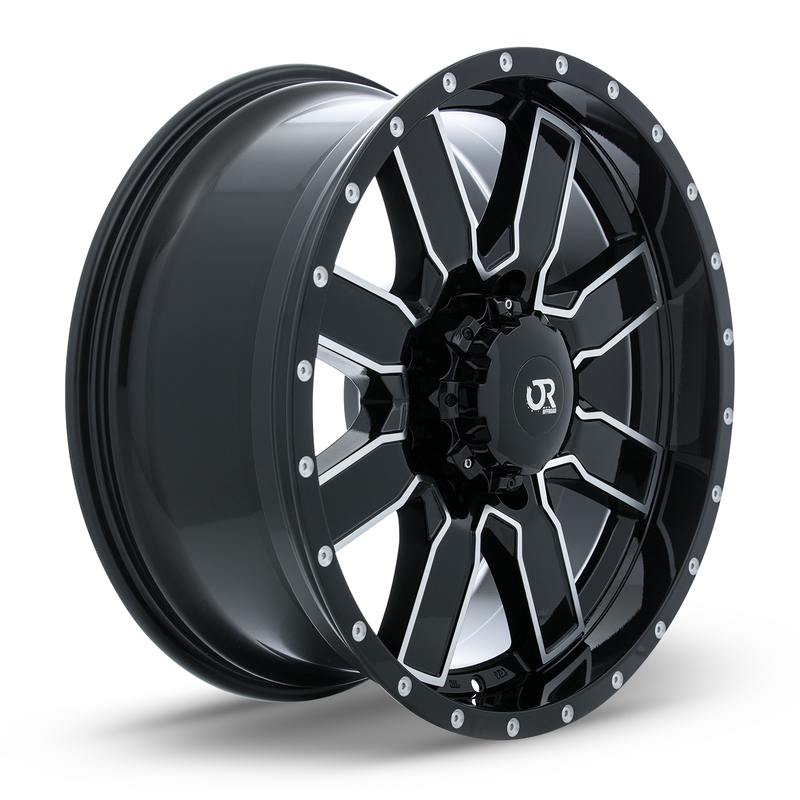 Load image into Gallery viewer, RTX® (Offroad) • 082101 • Steppe • Black Machined • 18x9 6x139.7 ET10 CB78.1
