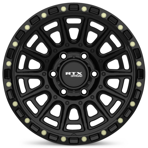 RTX® (Offroad) • 178602 • Striker • Noir brillant avec rivets fraisés • 17x8,5 6x139,7 ET10 CB106,1