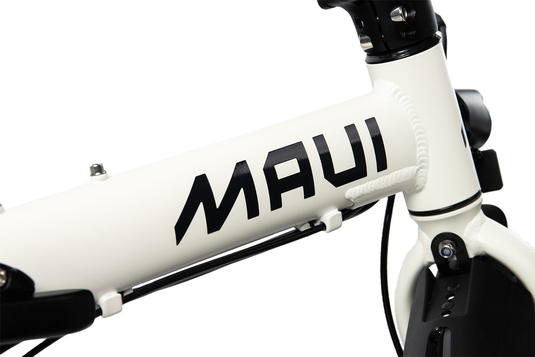 Maui MBFB02WTH - Vélo électrique pliant 350w blanc