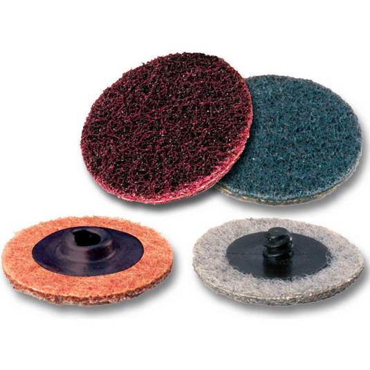 Disque de traitement de surface « Roll On » Extreme Abrasives RD59507 de 3 po – Marron (grain moyen)