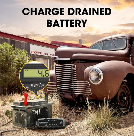 Topdon T4000 - Tornado 4000 Battery Charger - RACKTRENDZ