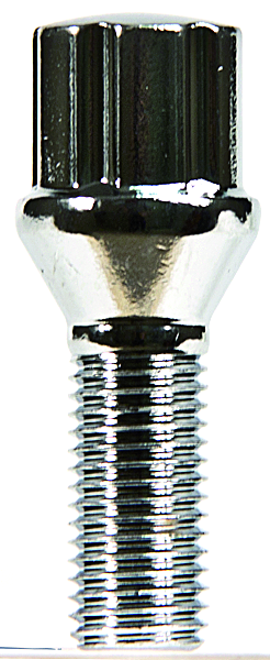 TB0110 - RTX 6 SPLINE 27mm Bolt 15x1.25 CHROME