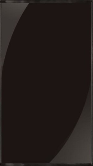 Norcold 639621 - Black Acrylic Upper Freezer Door Panel For NA7, NA8 & NA10 - RACKTRENDZ