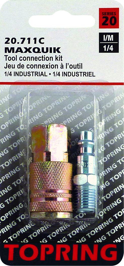 Topring 20-711C - Kit de connexion d'outils Maxquick 1/4